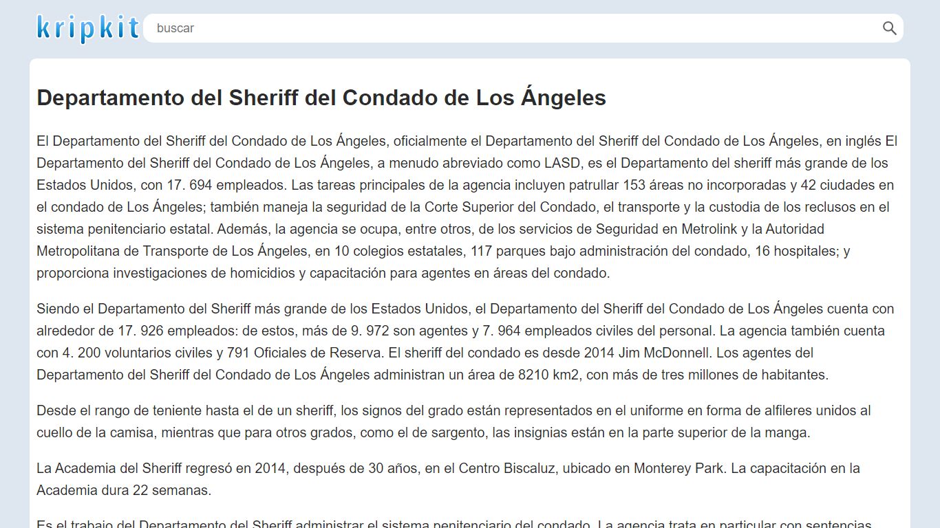 Departamento del Sheriff del Condado de Los Ángeles